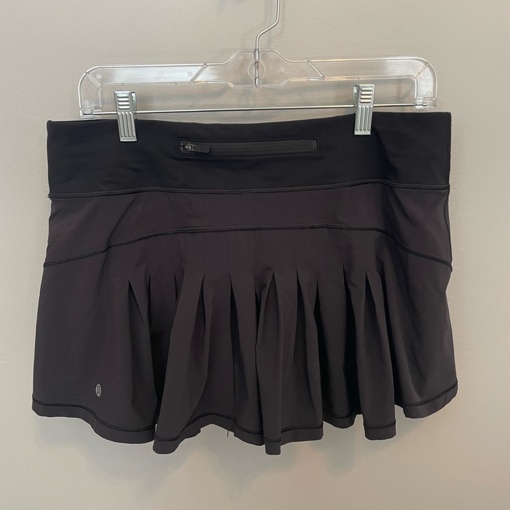 Pleated tennis skirt